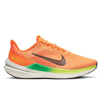 Nike Running Air Winflo 9 oranžiniai sportiniai bateliai