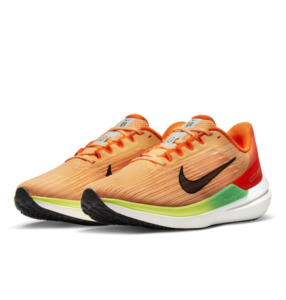 Nike Running Air Winflo 9 oranžiniai sportiniai bateliai