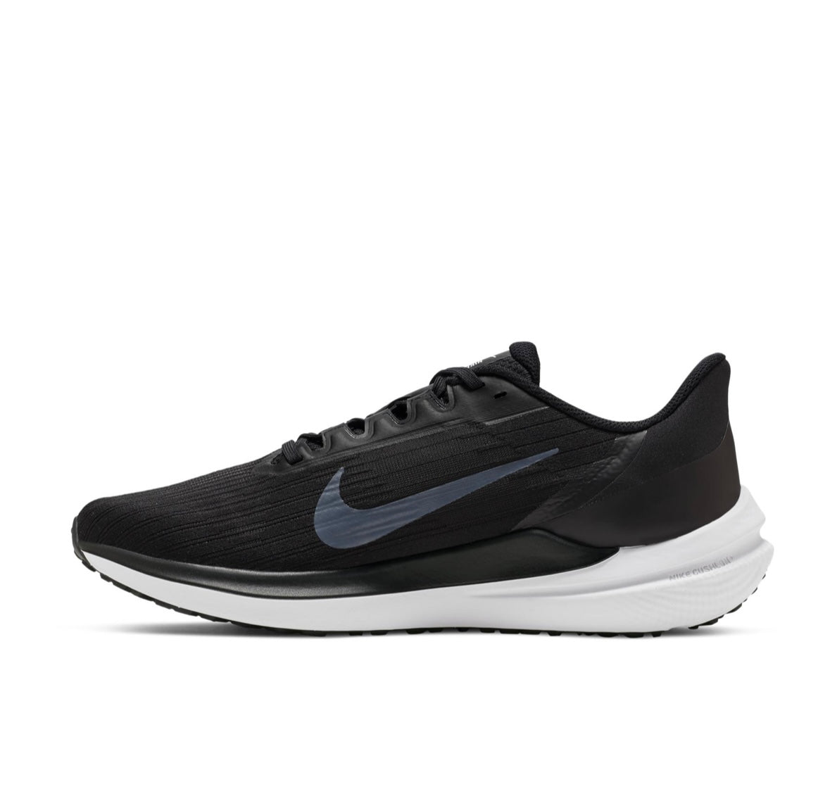 Nike Running Air Winflo 9 sportiniai bateliai juodi