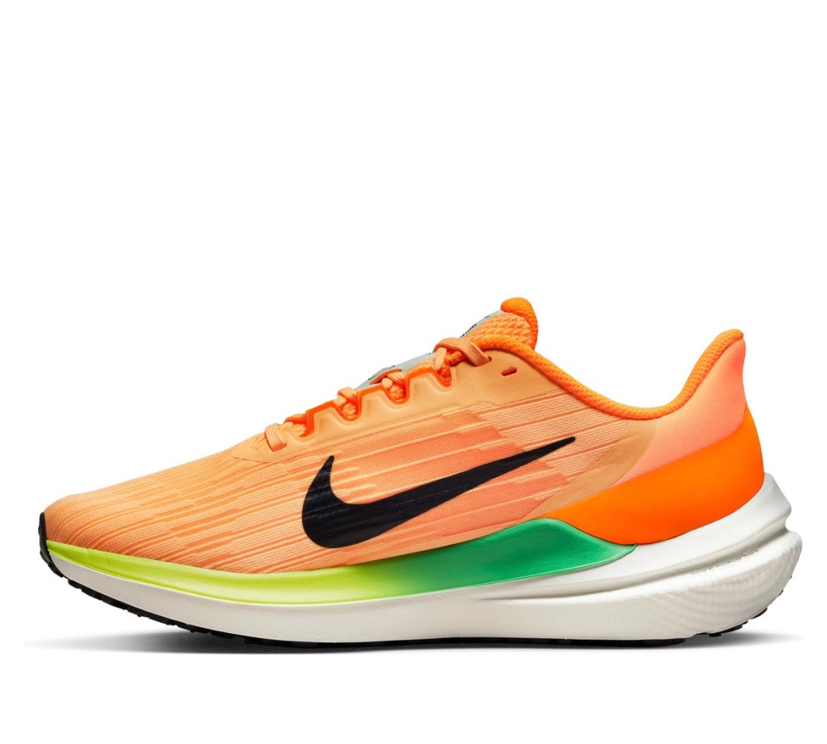 Nike Running Air Winflo 9 oranžiniai sportiniai bateliai